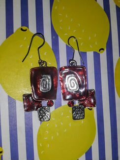 Серьги новые