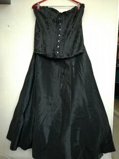 Вечерний наряд (юбка и корсет) большого размера