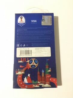 Чехол фирменный прорезиненный iPhone 7/8 Russia