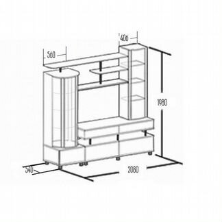 Стенка новая
