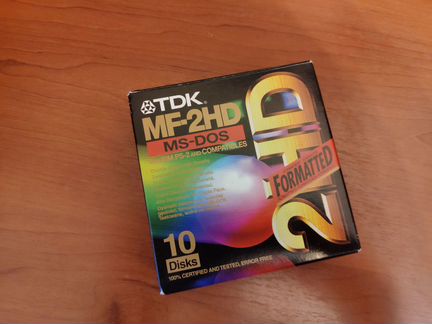 Дискеты TDK MF-2HD 3.5