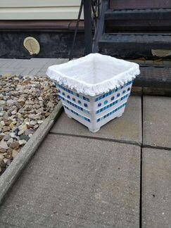 Кашпо, большой горшок из цемента