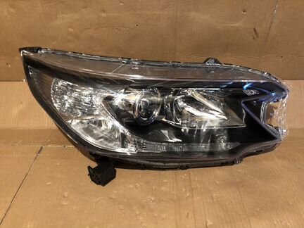 Фара передняя R, Honda CR-V 4, галоген, LED полоса