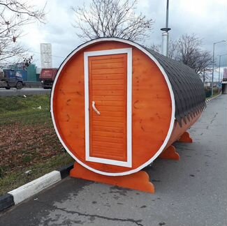 Баня бочка