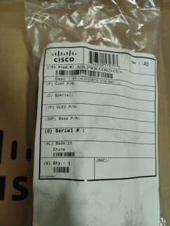Кабель питания Cisco AIR-PWR-cord-CE новый