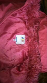 Зимняя куртка на пуху, разм.110