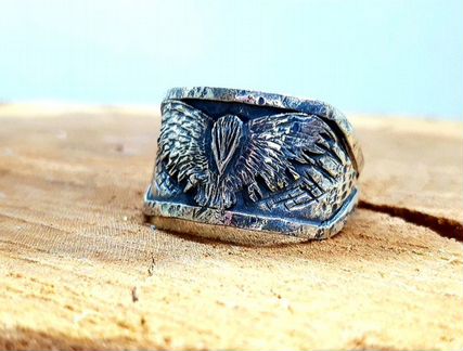 Серебряная печатка 