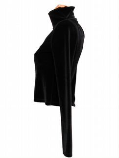 Кофта короткая вечерняя, велюр, Италия, новая 6547