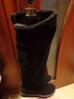 Италия-2пары) Сапоги высокие кожа gant и ботфорты