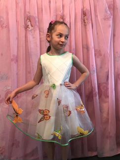 Детские платья для девочек 5-6 лет