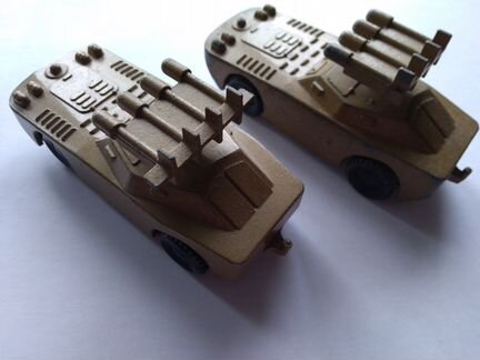 Металлическая модель ракетницы Катюши СССР