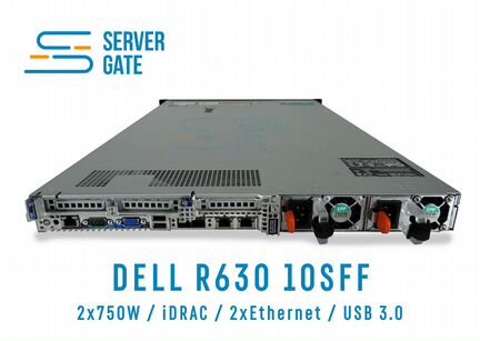 Dell R630 10SFF 2 x E5-2630v4 256 GB