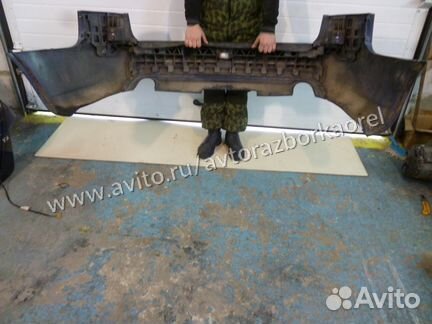 Бампер задний ауди а4 б7 универсал S-line