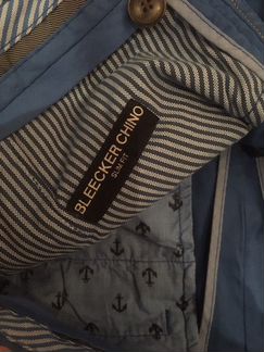 Tommy Hilfiger Bleecker Chino Slim Fit, синие