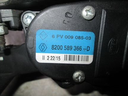 Педаль газа Nissan Almera G15 АКПП 8200589366D