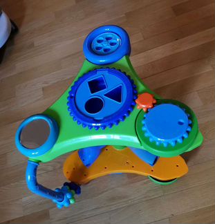 Развивающий центр-каталка blue BOX toys