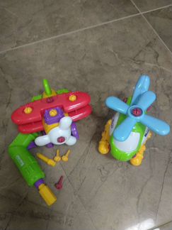 Игровой набор конструктор Build N Play самолет + в