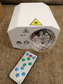 Цветомузыка LED светодиоды и два лазера