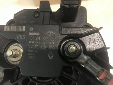 Генератор Рено Логан, Кангу 1.4, 1.6