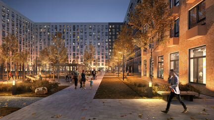 1-к квартира, 45.9 м², 19/33 эт.