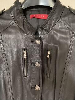 Кожаная куртка женская