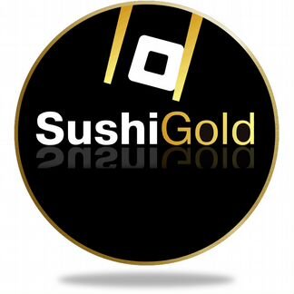 Gold delivery. Суши Голд. Суши Голд Сарапул. Логотип суши. Логотип суши бара.