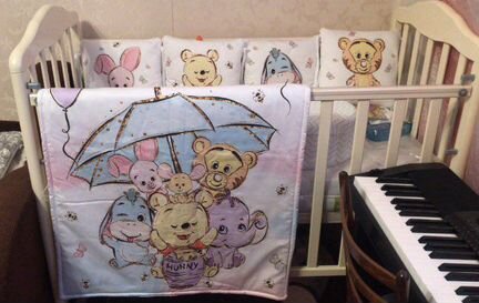 Бортики в детскую кроватку