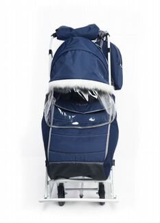 Санки-коляски Pikate Арктик Темно-синий