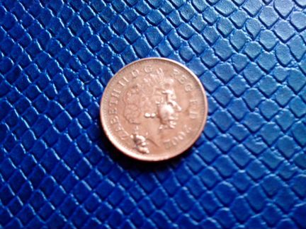 1 пенни с уникальным браком