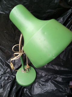 Лампа настольная советских времен