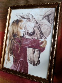 Картина вышивка 