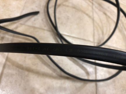 Кабель силовой ввг-П нг 3 x 4 гост (4 метра)