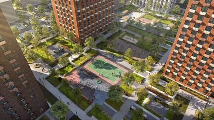 3-к квартира, 72.4 м², 13/23 эт.