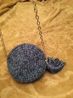 Сумочка из трикотажной пряжи