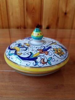 Шкатулка Deruta. Керамика, Италия