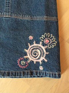 Джинсовый сарафан