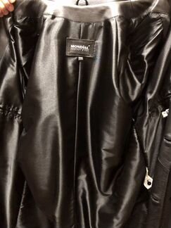 Плащ кожаный