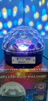 Диско-шар со встроенной Bluetooth колонкой + пульт