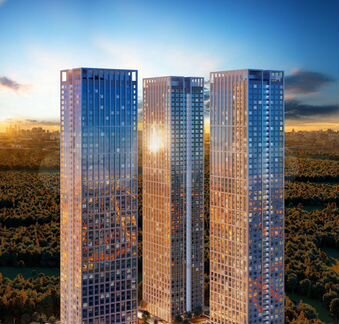 3-к квартира, 85 м², 50/52 эт.