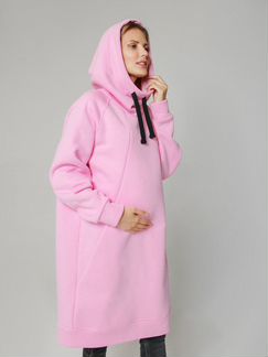 Худи платье для беременных и кормящих