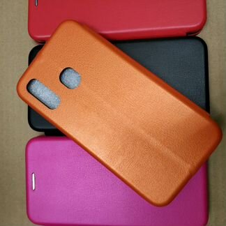Чехол-книжка для samsung A40 (черный)