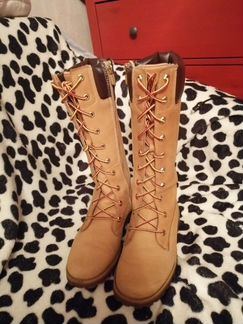 Детские сапоги кожанные Тимбирлей