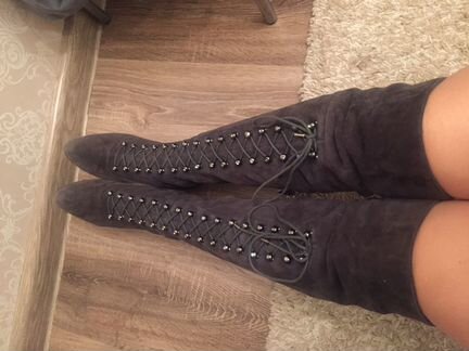 Ботфорты moda donna