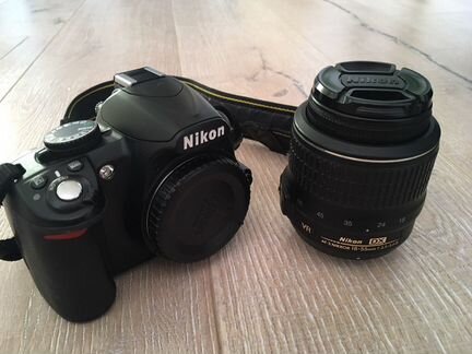 Зеркальный фотоаппарат Nikon d3100 18-55 VR