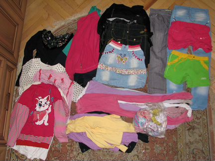 Детская одежда р. 128-140 пакетом 29 ед