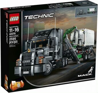 Lego technik 42078 Грузовик Mack новый