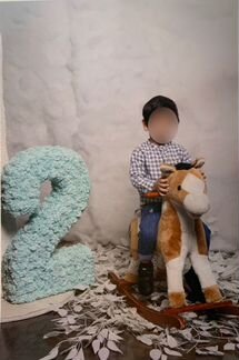 Объемная цифра 2