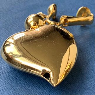 Клипсы в форме сердца