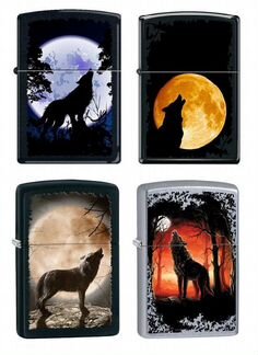 Зажигалка Zippo Howling Wolf