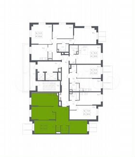 3-к квартира, 76 м², 2/19 эт.